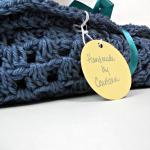 Crochet Baby Blanket Denim ..